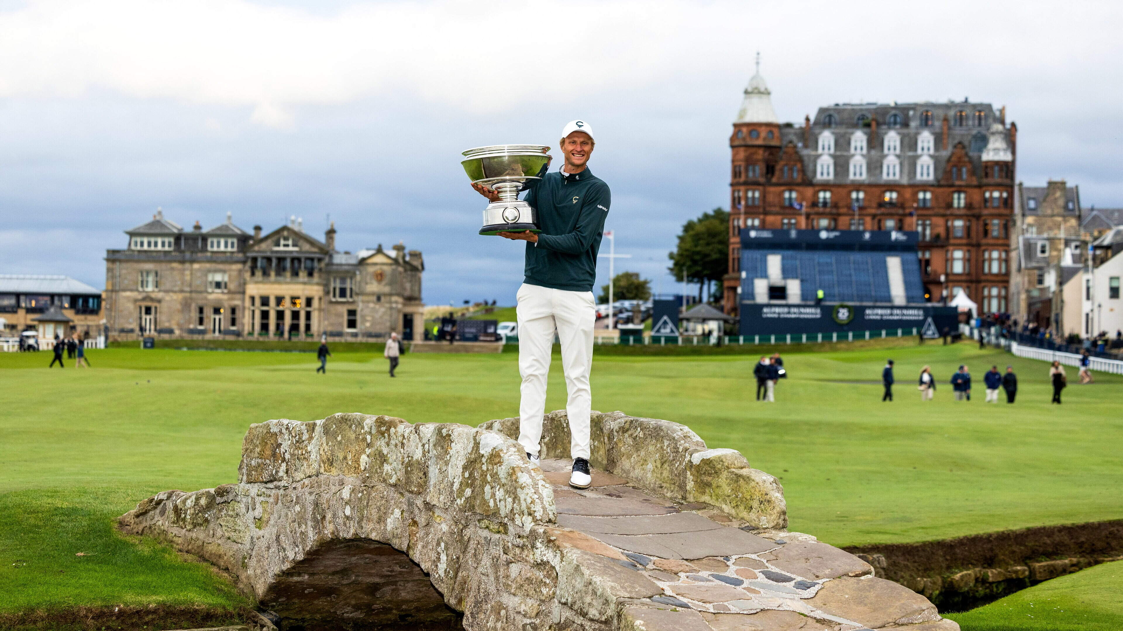 Adrian Meronk claims career lifeline at St Andrews as Great Britain and Ireland romps to record PGA Cup victory